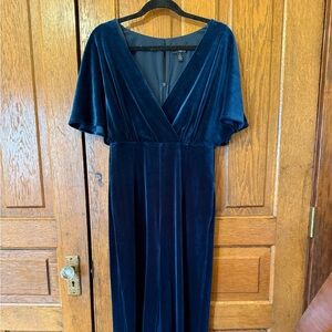 Anthropologie Greylin Velvet Jumpsuit Size Medium